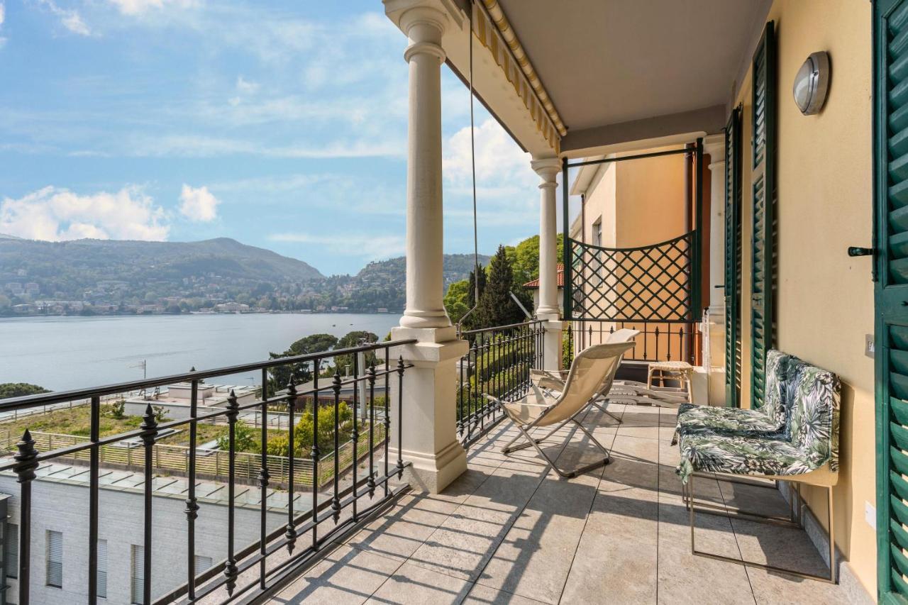 Ferienwohnung Central Vista Lago Como Exterior foto